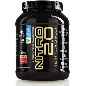 NITRO 2.0 600 GR - GUSTO FRUIT PUNCH
