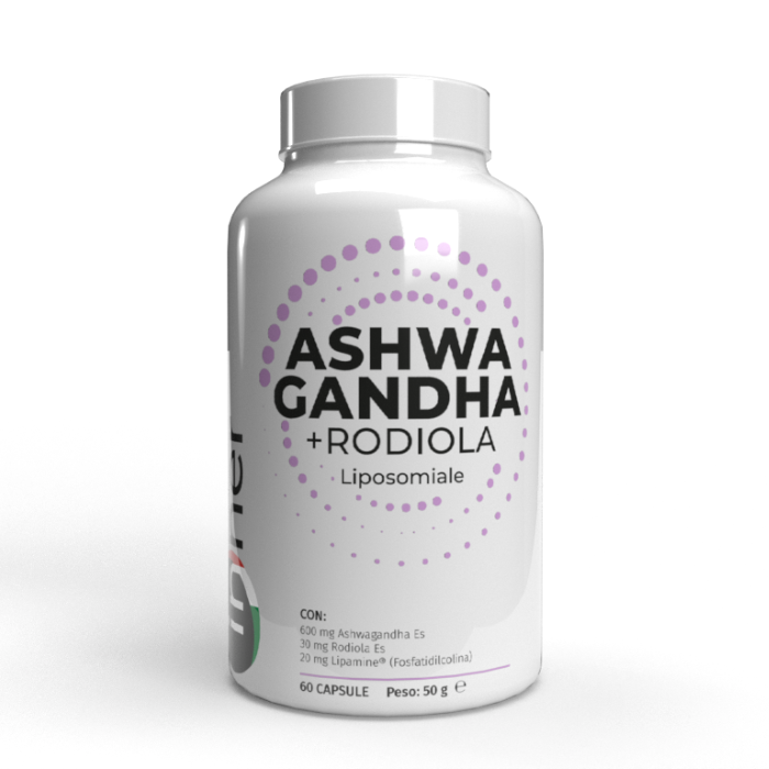 Ashwagandha + Rodiola Liposomiale 60 capsule