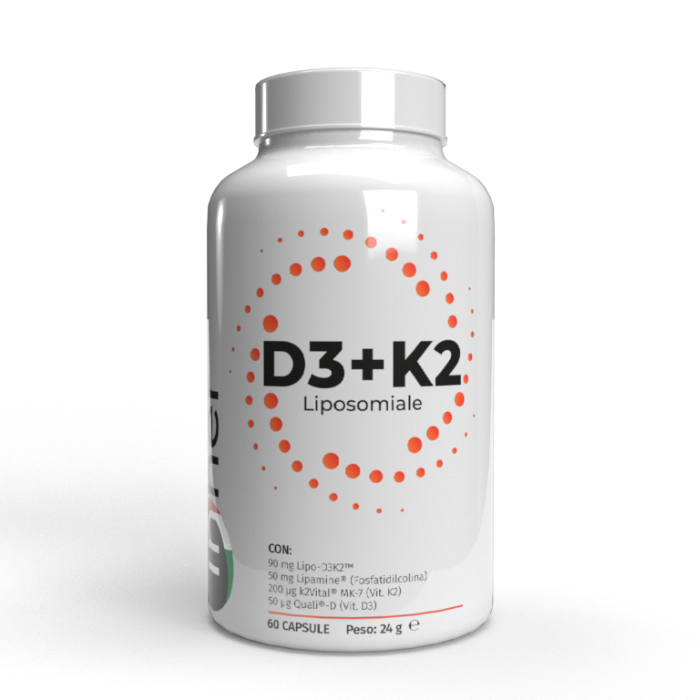 D3 + K2 Liposomiale – Integratore Vitamina D3 + K2