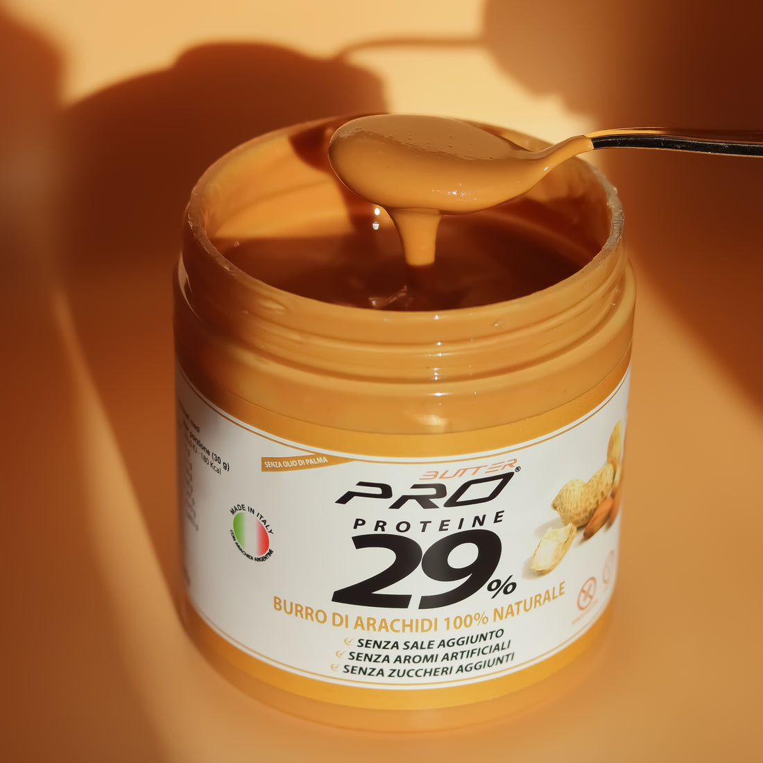 Burro di Arachidi Proteico SMOOTH Butter Pro 500gr