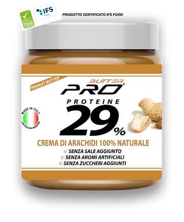 Burro di Arachidi Proteico SMOOTH Butter Pro 500gr