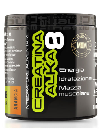 CREATINA ALKA 8 200 GR - GUSTO ARANCIA