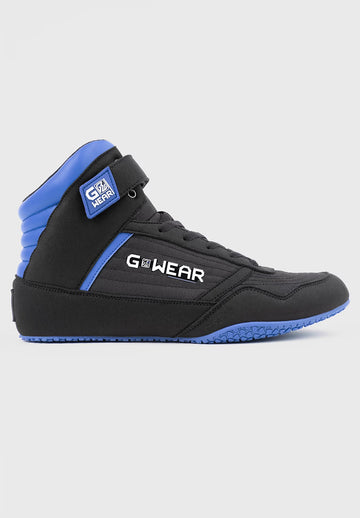 Gwear Scarpe High Tops Classiche - Nero/Blu - EU 44