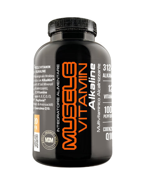 MUSCLE VITAMIN ALKALIN - INTEGRATORE RECUPERO MUSCOLARE 120 COMPRESSE