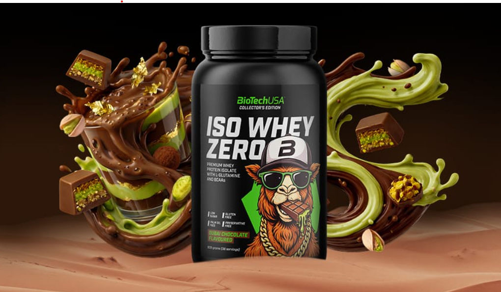 Iso Whey Zero - 908 g dubai chocolate style