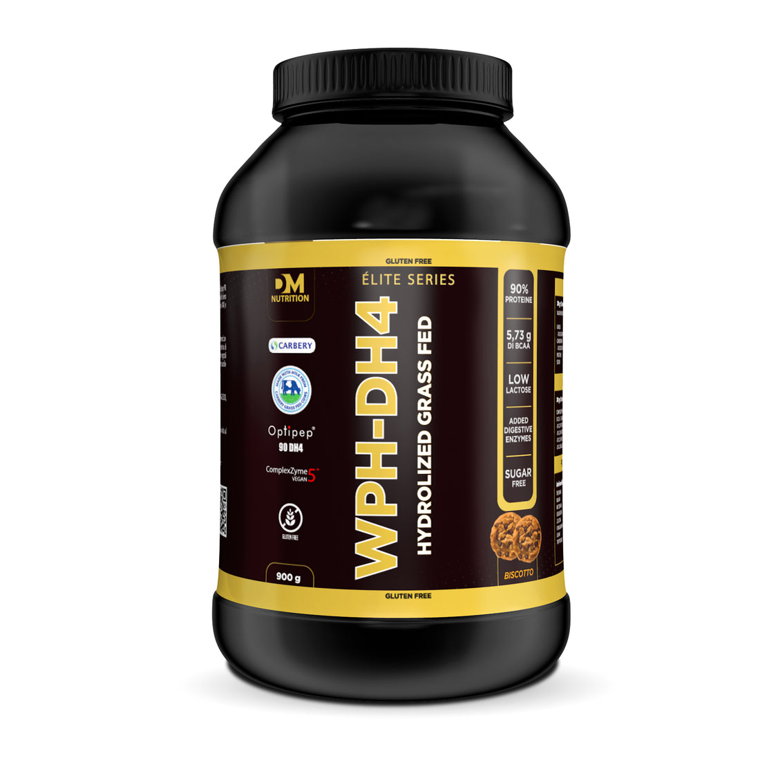 PROTEINE IDROLIZZATE WPH-DH4 –HYDROLIZED GRASS FEED 900GR