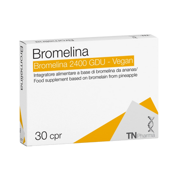 Bromelina 2400 gdu - vegan 30 tbl